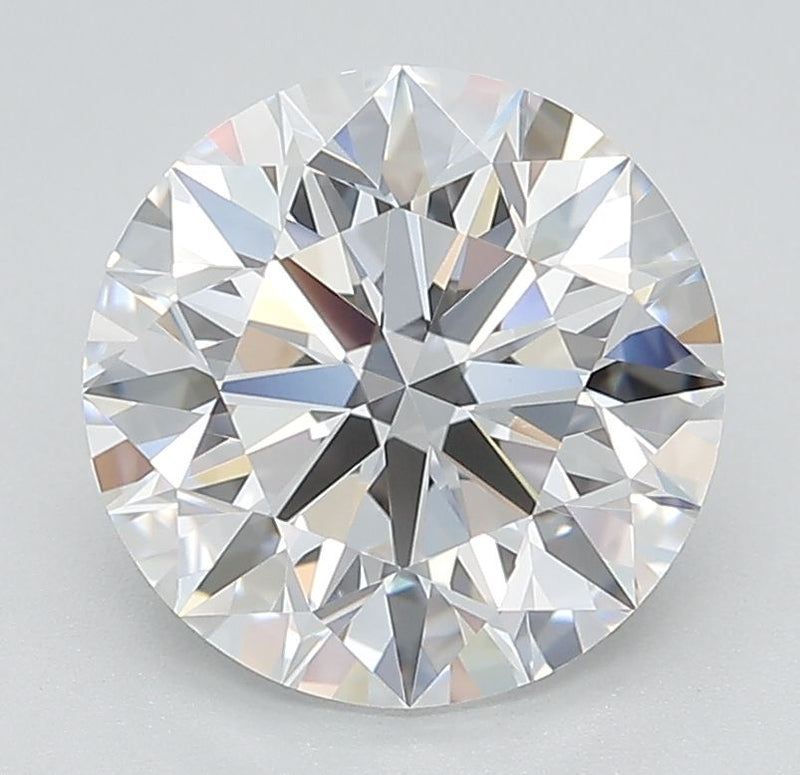 3.01 Carat D-VVS2 Round Lab Diamond