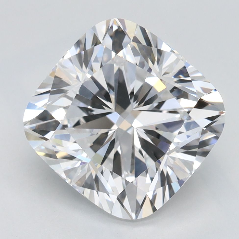 3.03 Carat D-VVS1 Cushion Lab Diamond