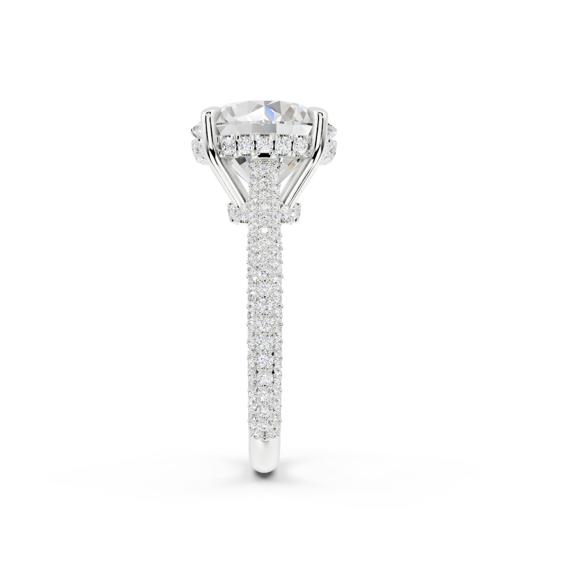 The Park Avenue Halo Engagement Ring