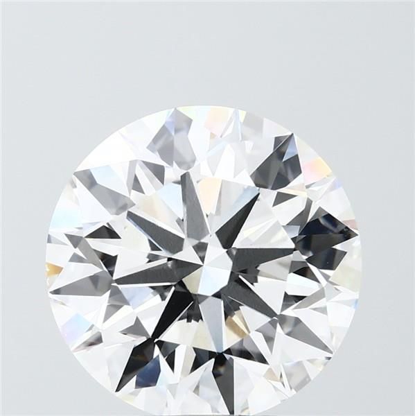 7.02 Carat F-VVS2 Round Lab Diamond