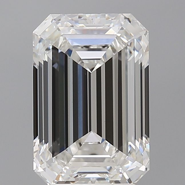 3.51 Carat E-VVS2 Emerald Lab Diamond
