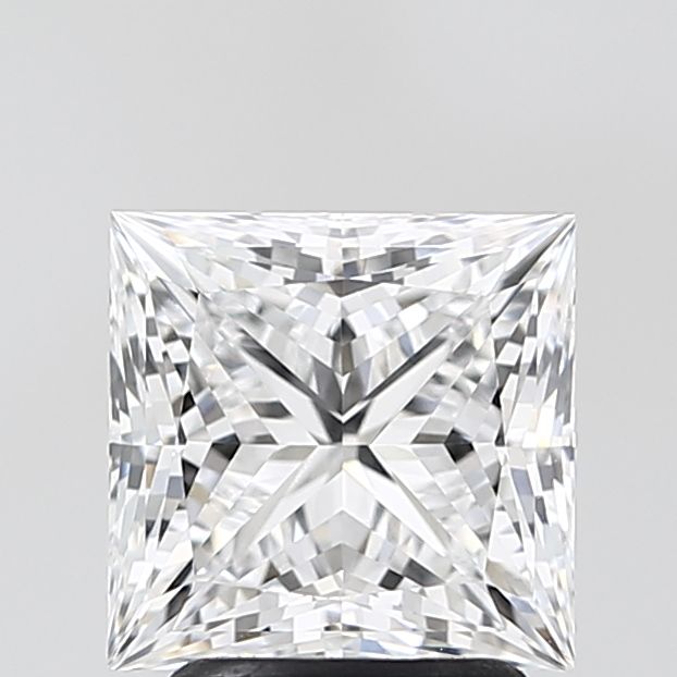 2.61 Carat D-VVS2 Princess Lab Diamond