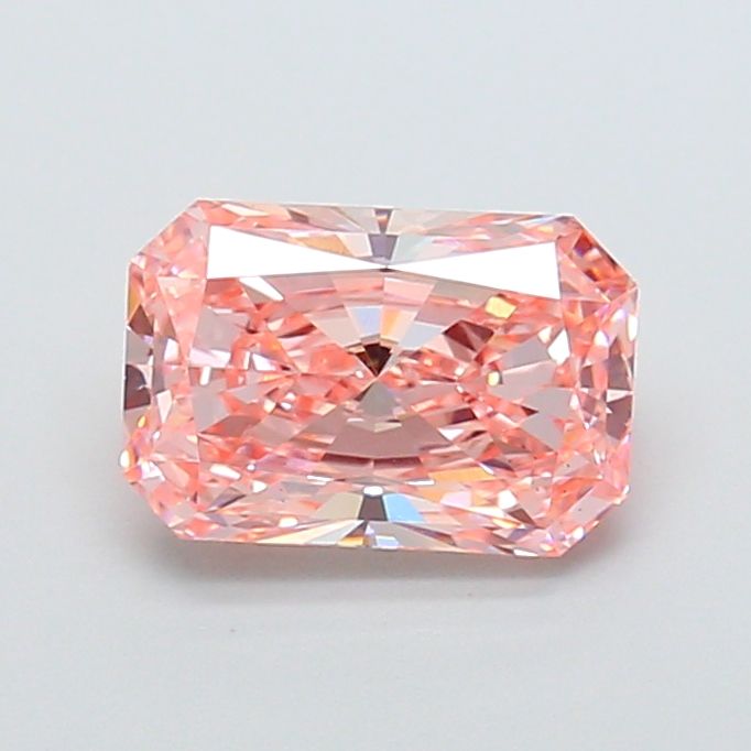 3.02 Carat Radiant Cut Fancy Pink
