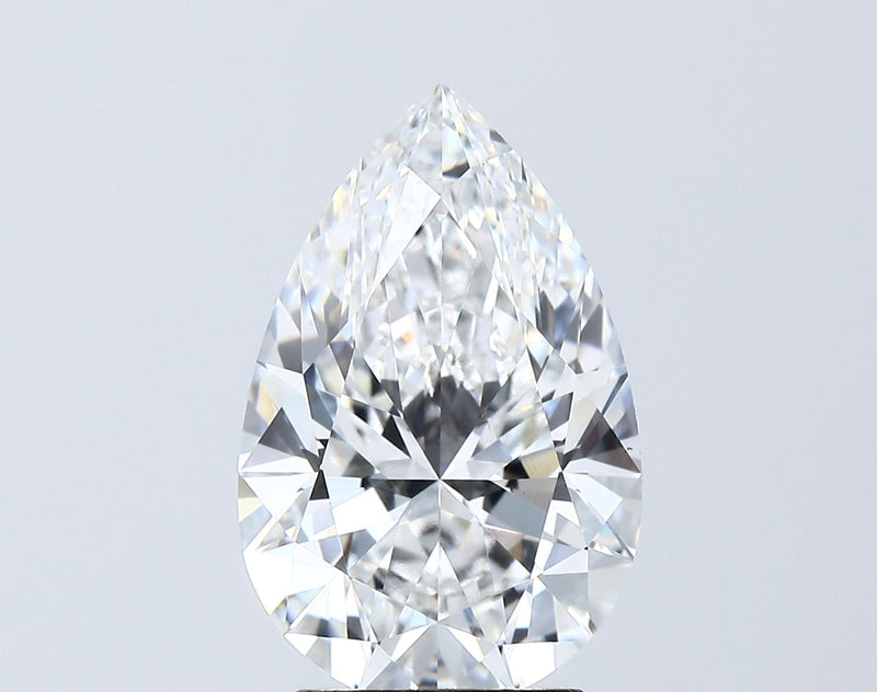 3.07 Carat G-VS1 Pear Lab Diamond