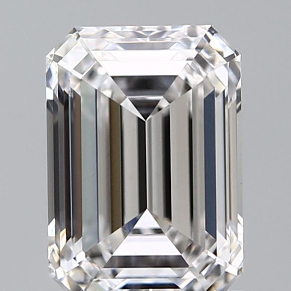 1.51 Carat D-VVS2 Emerald Lab Diamond
