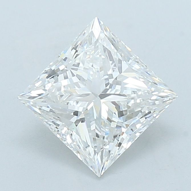 2.51 Carat F-VS1 Princess Lab Diamond