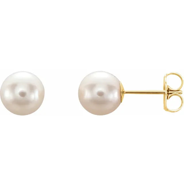 The Luna Pearl Studs
