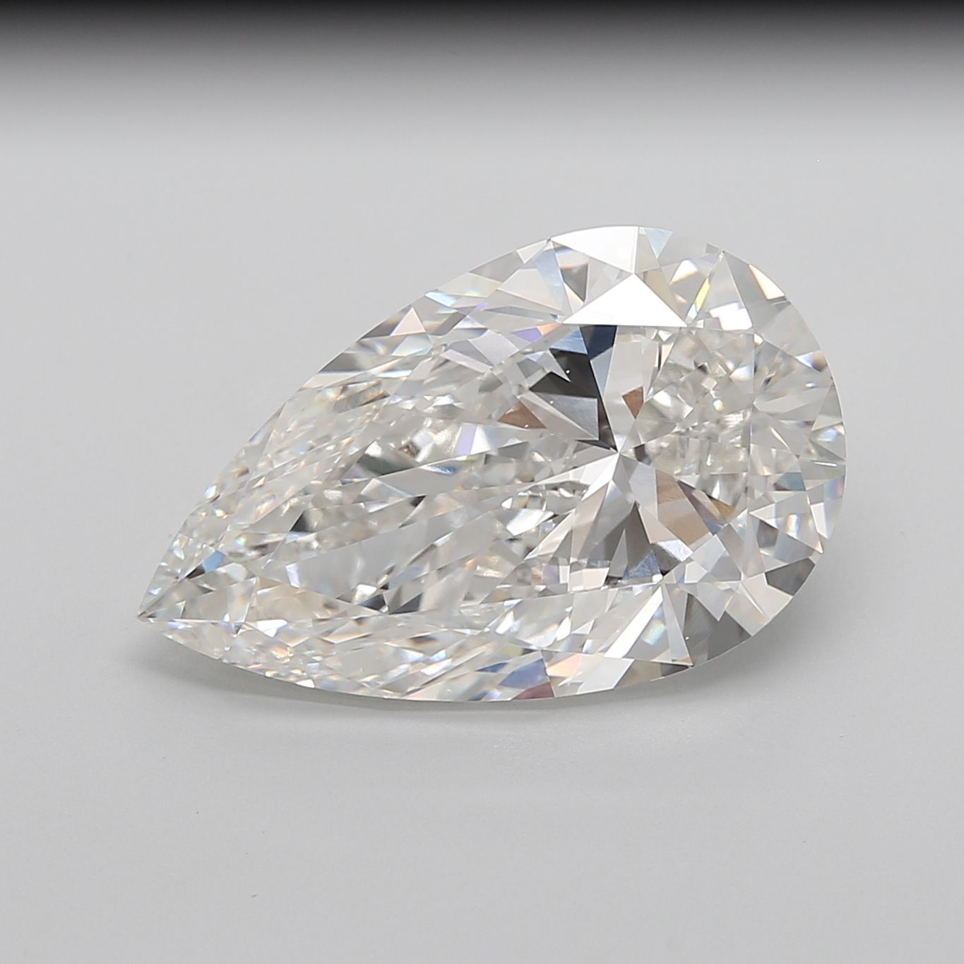 15.61 Carat G-VS1 Pear Lab Diamond