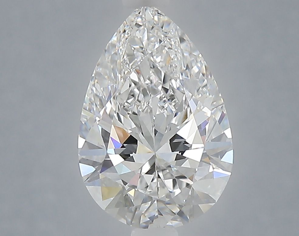 2.07 Carat D-VVS2 Pear Lab Diamond