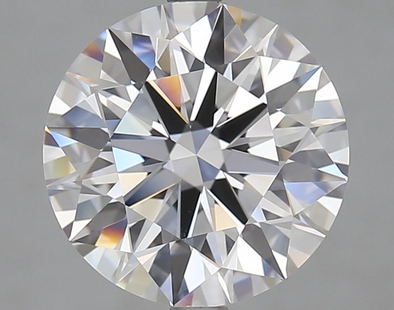 4.01 Carat D-IF Round Lab Diamond
