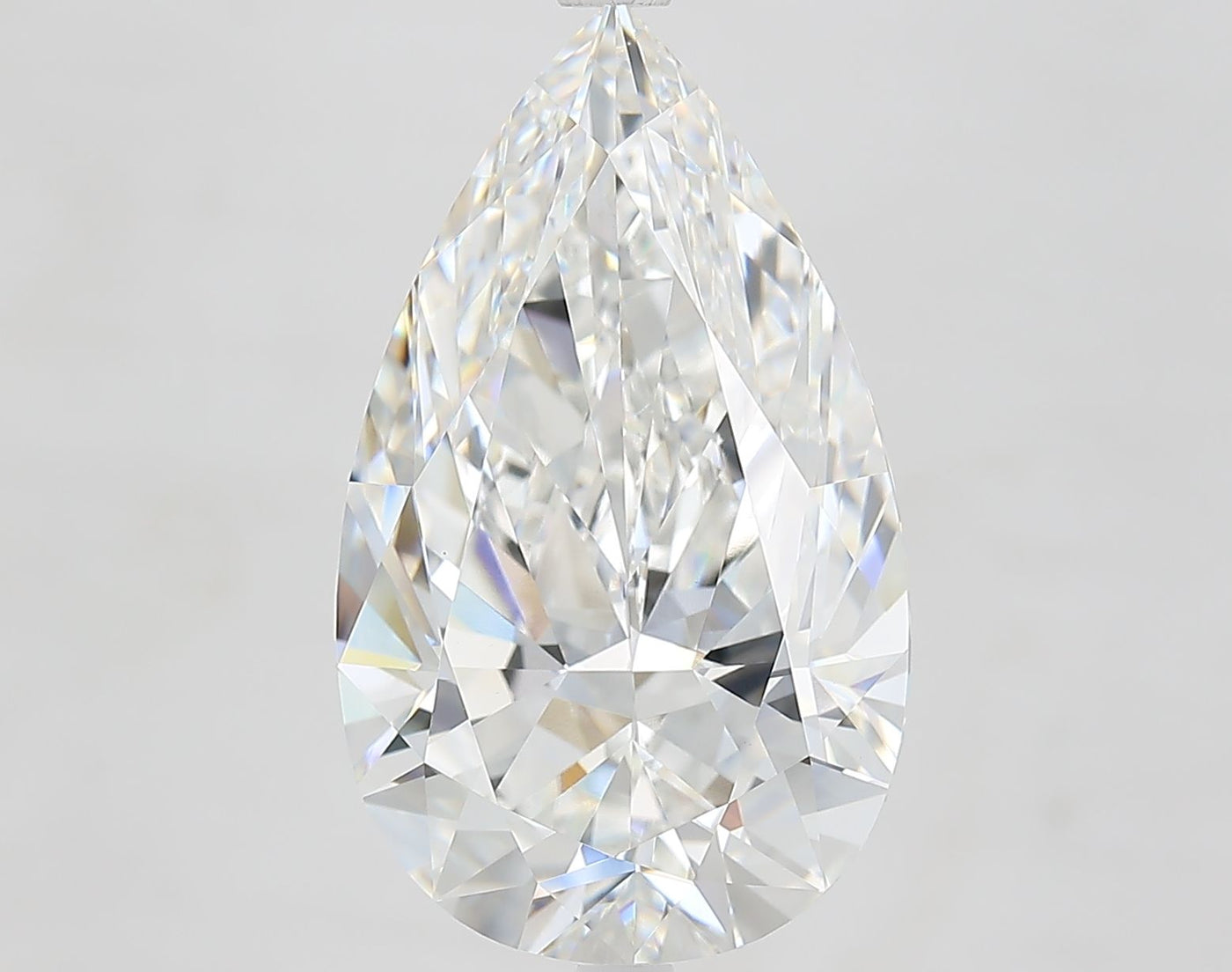 8.00 Carat E-VS1 Pear Lab Diamond
