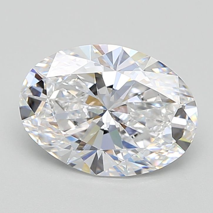 3 Carat D-VVS2 Oval Lab Diamond