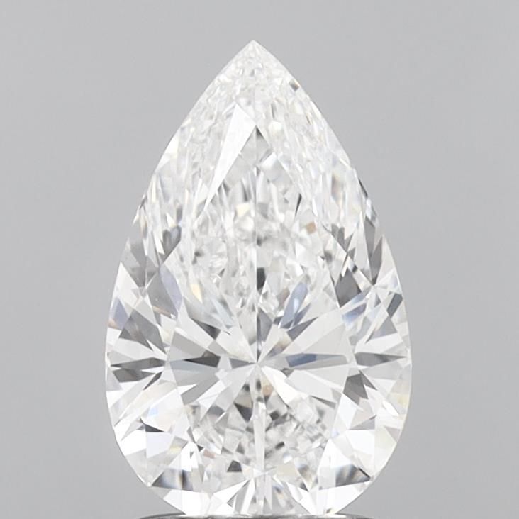 1.53 Carat D-VS1 Pear Lab Diamond