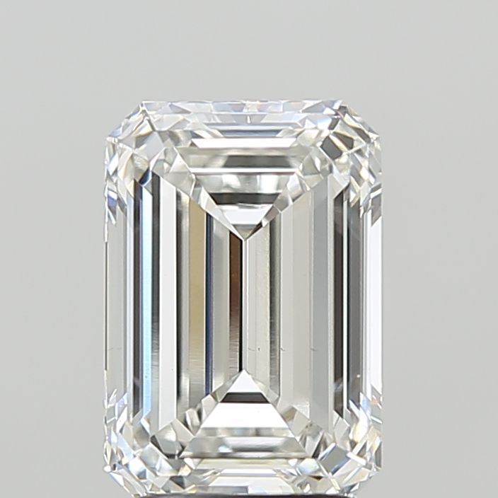 3.03 Carat F-VVS2 Emerald Lab Diamond