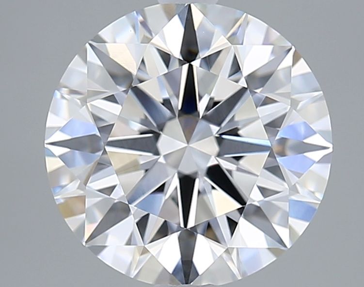 3.03 Carat E-VVS2 Round Lab Diamond