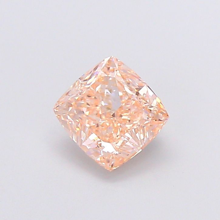 2.06 Carat Cushion Cut Fancy Orange