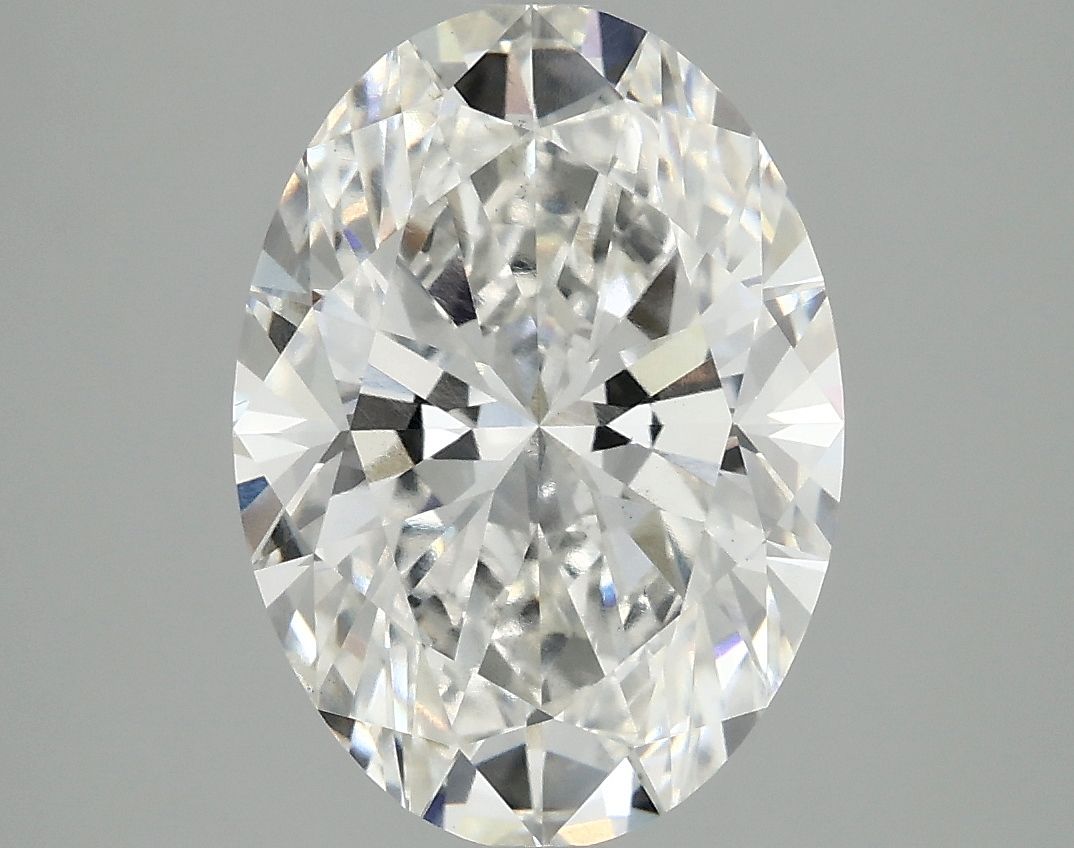 3.91 Carat G-VS2 Oval Lab Diamond