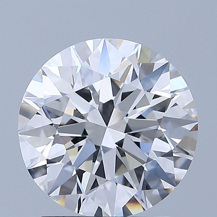 1.63 Carat D-VVS2 Round Lab Diamond