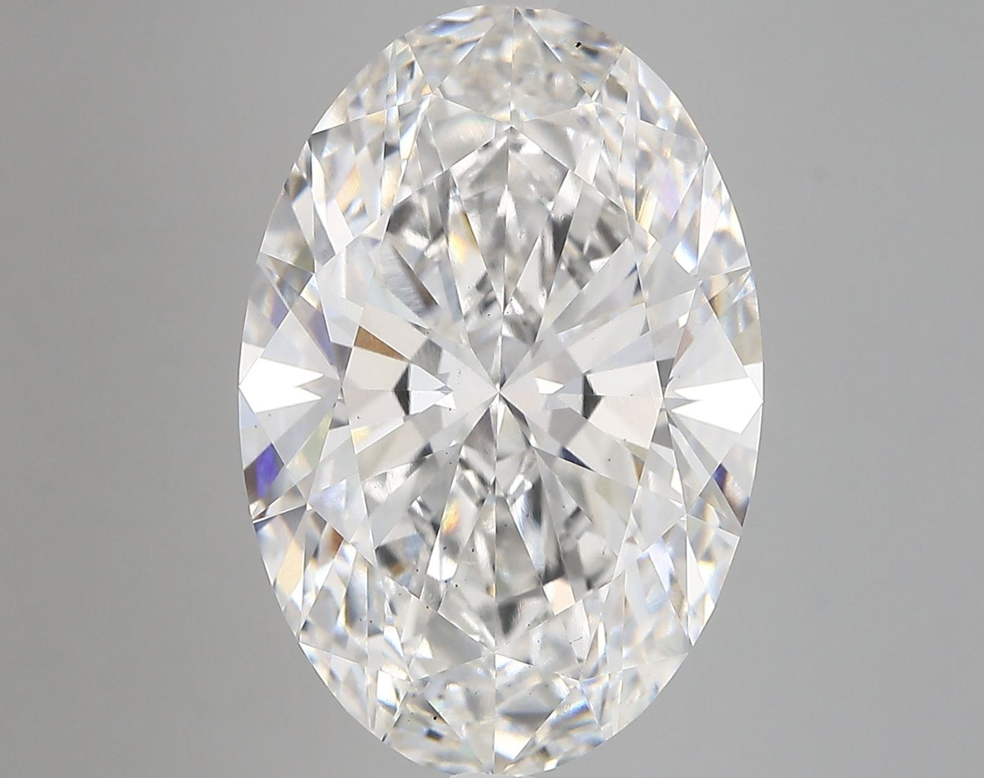9.04 Carat F-VS2 Oval Lab Diamond