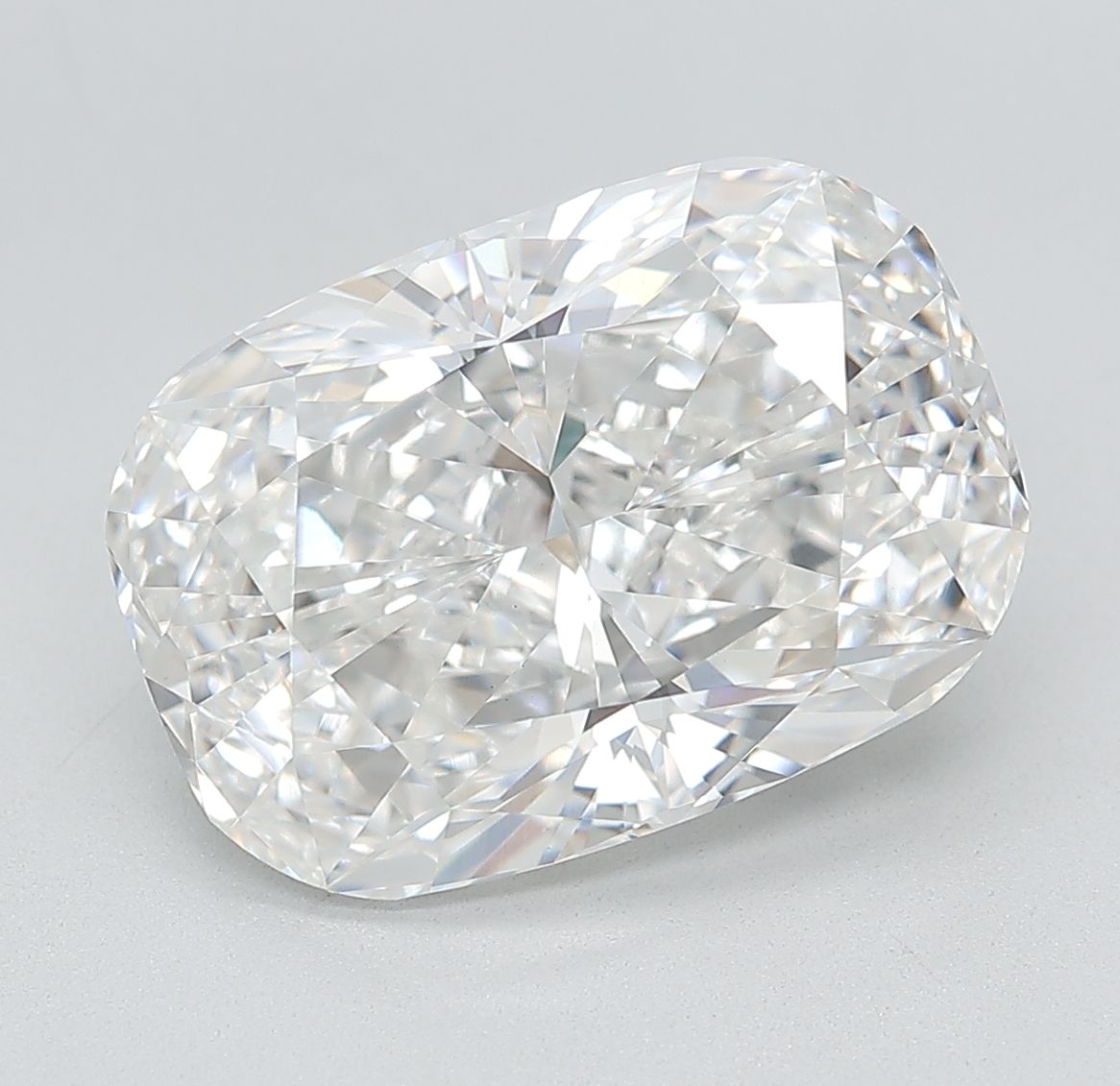 6.15 Carat E-VVS2 Cushion Lab Diamond