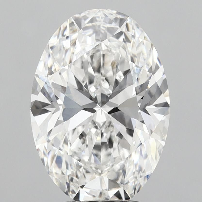 4.08 Carat E-VS1 Oval Lab Diamond
