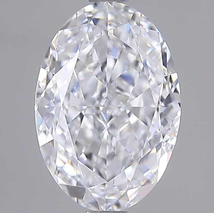 3.02 Carat D-VVS2 Oval Lab Diamond