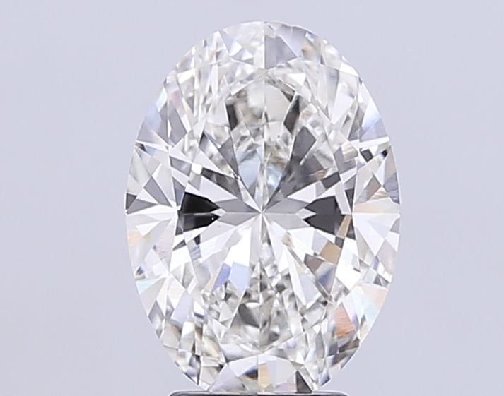 4.25 Carat H-VVS2 Oval Lab Diamond