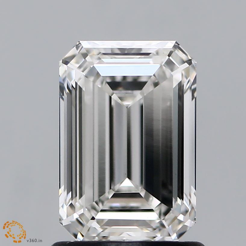 1.32 Carat G-VS1 Emerald Lab Diamond