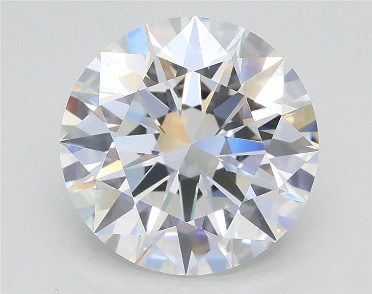 3.05 Carat E-VVS2 Round Lab Diamond