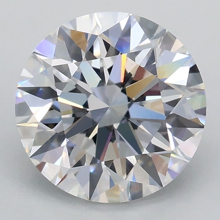 2.08 Carat D-VVS2 Round Lab Diamond