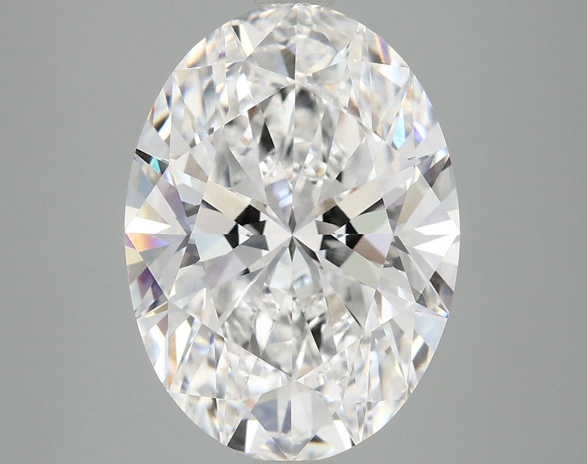 5.10 Carat D-VVS2 Oval Lab Diamond