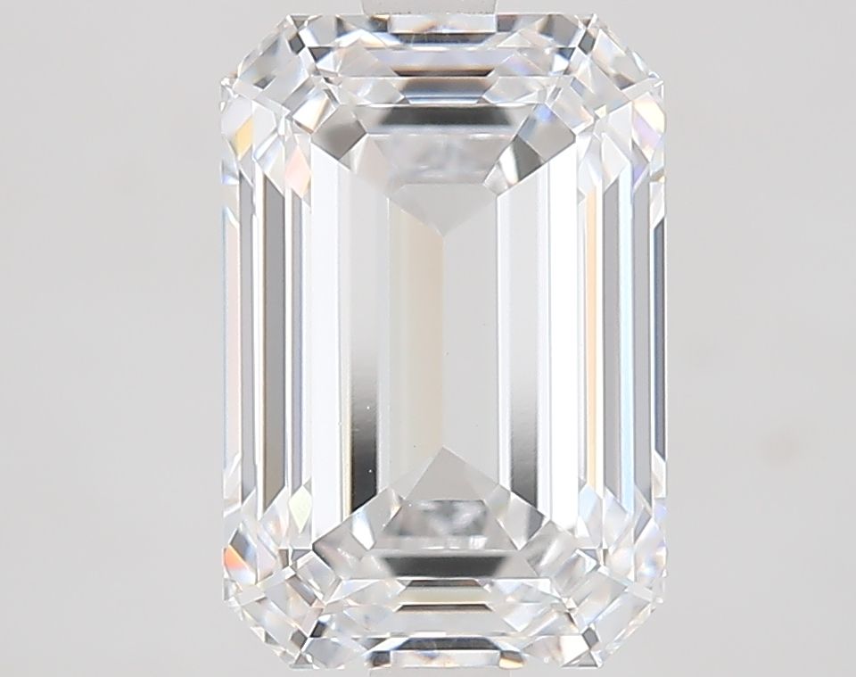 3.73 Carat D-VVS2 Emerald Lab Diamond