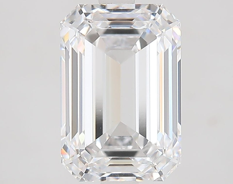 3.73 Carat D-VVS2 Emerald Lab Diamond