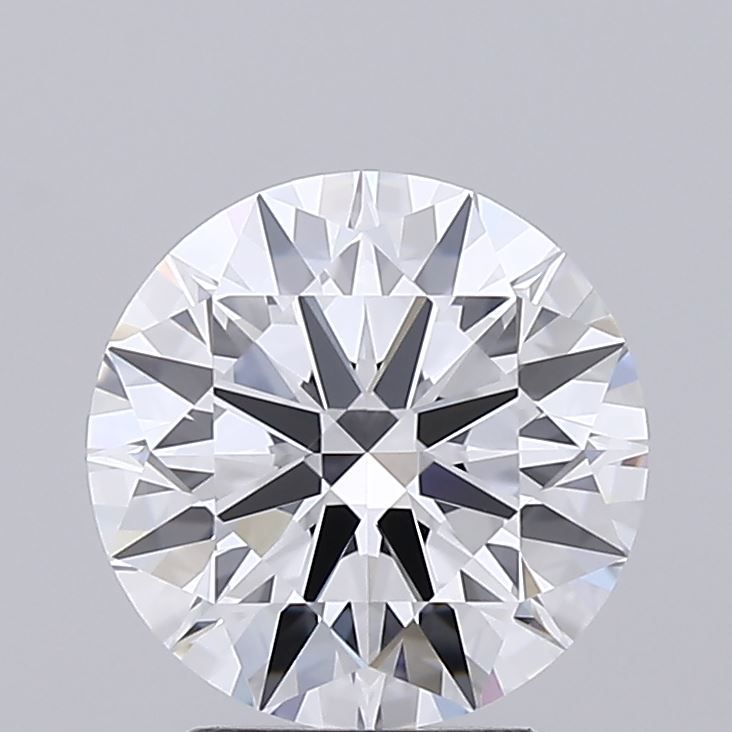 2.51 Carat D-IF Round Lab Diamond
