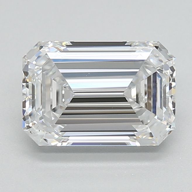 1.59 Carat D-VVS2 Emerald Lab Diamond