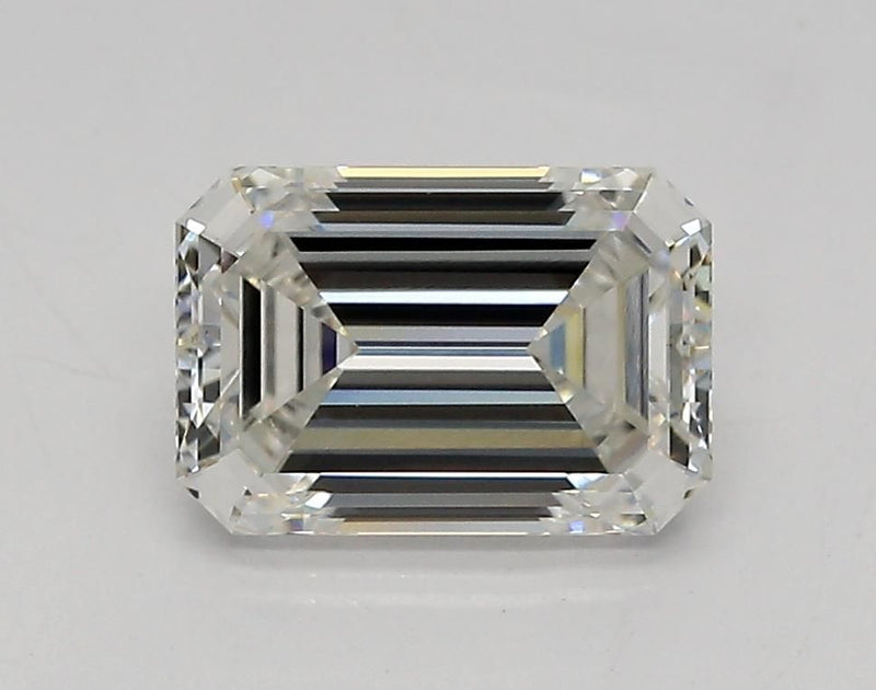 1.53 Carat F-VVS2 Emerald Lab Diamond