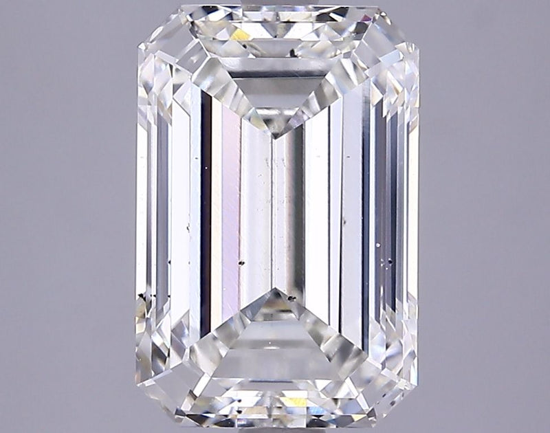 3.85 Carat H-VS2 Emerald Lab Diamond