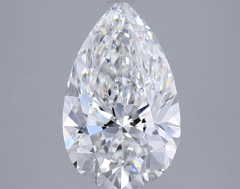 2.08 Carat E-VVS2 Pear Lab Diamond