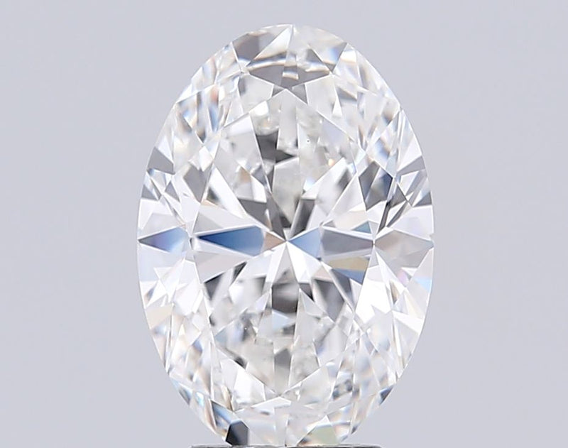 5.02 Carat F-VVS2 Oval Lab Diamond