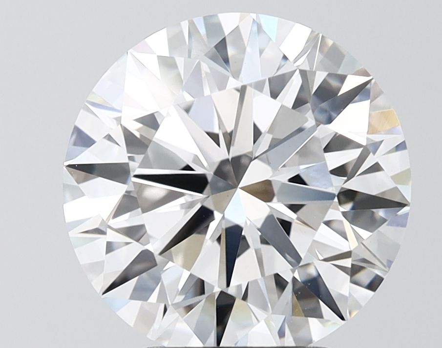 4.28 Carat E-VVS2 Round Lab Diamond