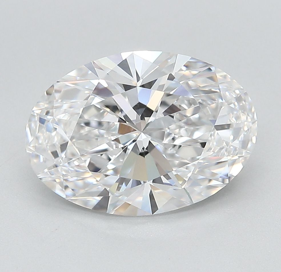 3.03 Carat D-VVS1 Oval Lab Diamond