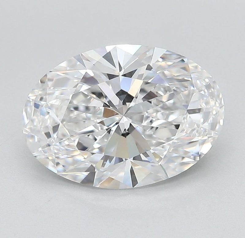 3.03 Carat D-VVS1 Oval Lab Diamond
