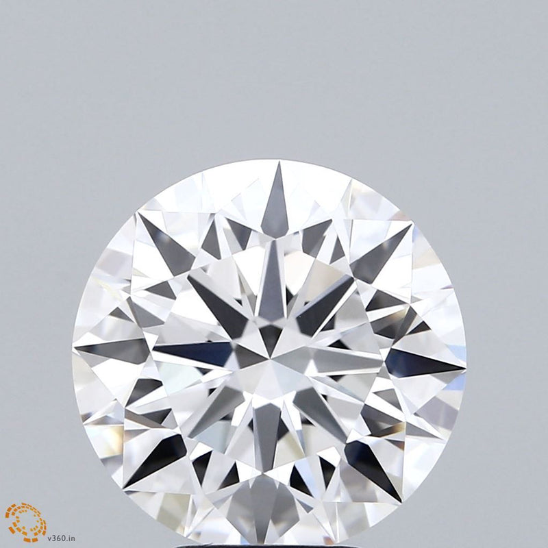 5.13 Carat E-VVS1 Round Lab Diamond