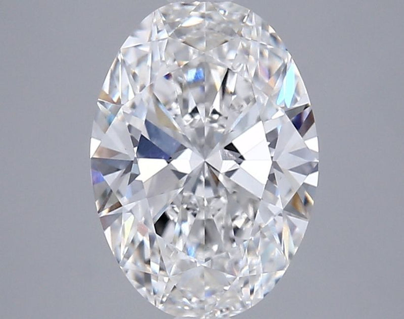 2.52 Carat F-VVS2 Oval Lab Diamond