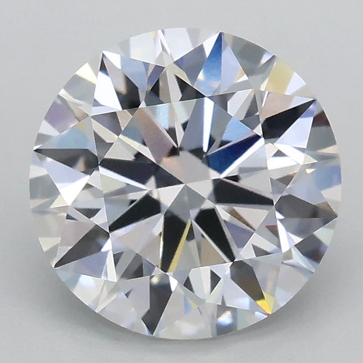 2.06 Carat D-VVS2 Round Lab Diamond