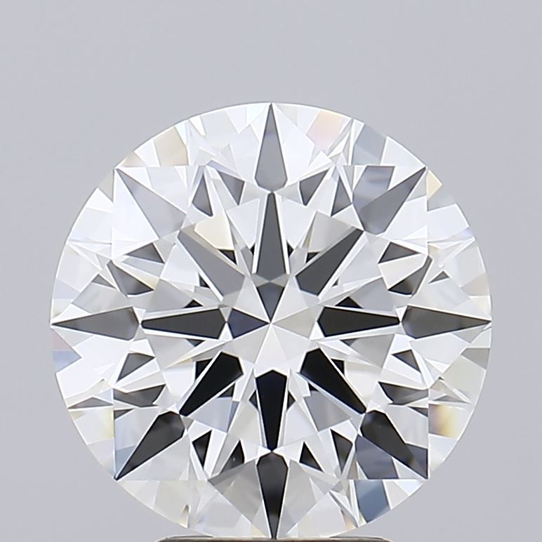 4.13 Carat F-VVS2 Round Lab Diamond