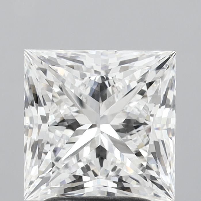 2.86 Carat E-VVS2 Princess Lab Diamond