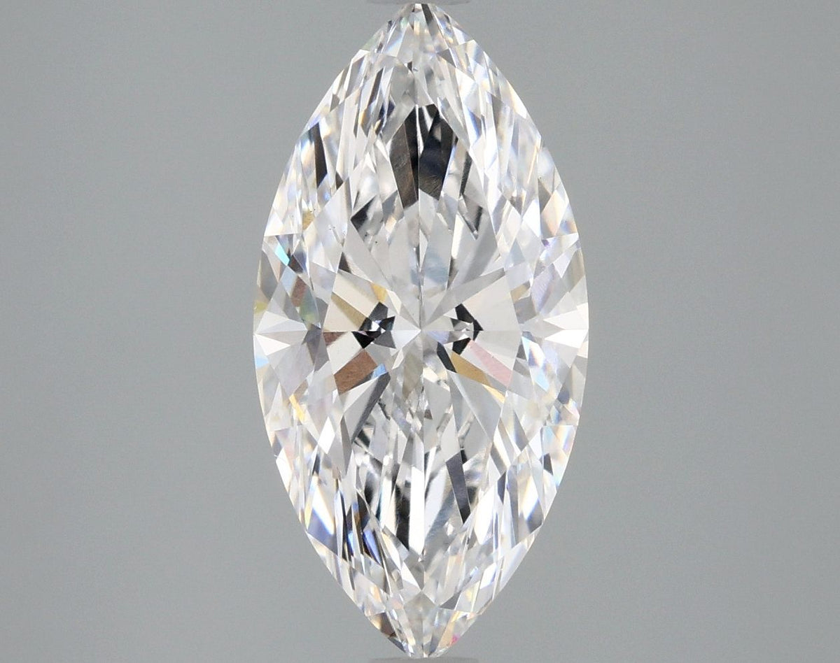 2.96 Carat E-VS1 Marquise Lab Diamond