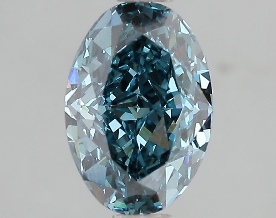 2.11 Carat Oval Cut Fancy Blue