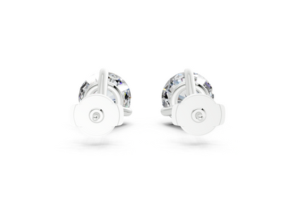 Florence Classic Diamond Round Cut Studs